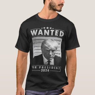 Camiseta Trump Arrest Mugshot T Shirt