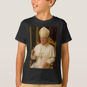 Camiseta Trump As Vaticanos Church Papa Trump Funny Vatican