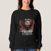 Trump Bandeira do 45º 47º Presidente 2025 Águia Am