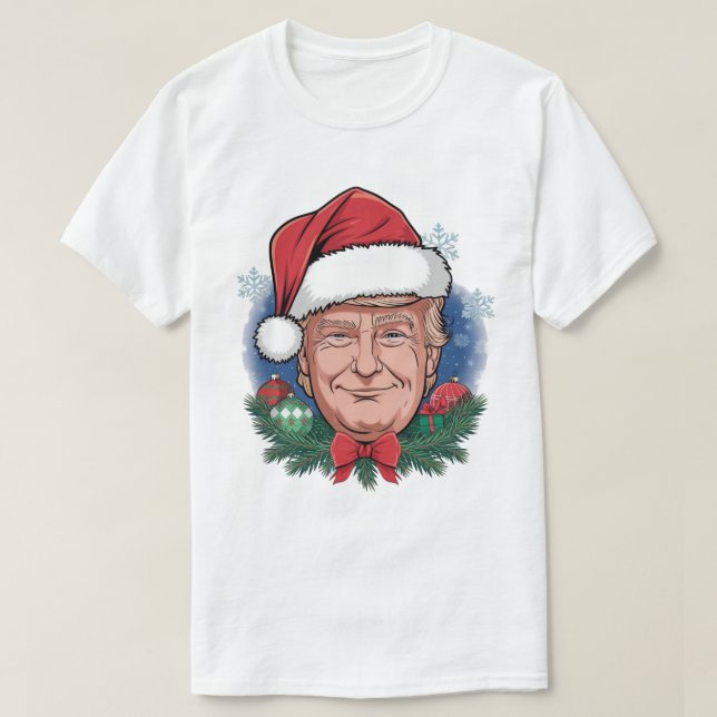 Camiseta Trump Christmas (Frente do Design)