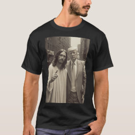 Camiseta Trump com Jesus