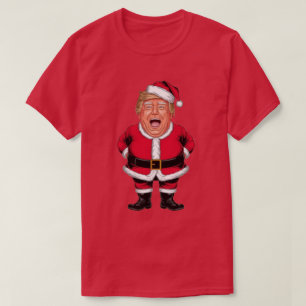 Camiseta Trump como Papai Noel
