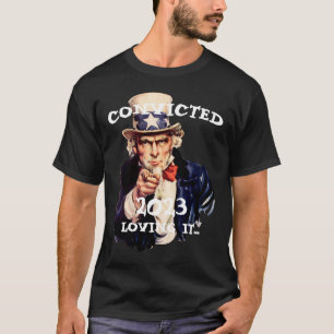Camiseta Trump Condenado FW FV HG Tio Sam Trumps
