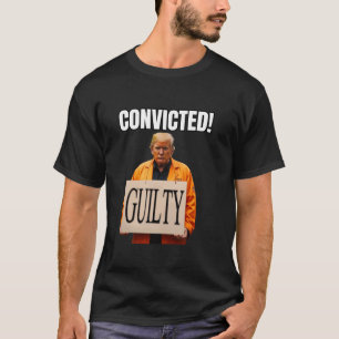 Camiseta Trump condenado por 34 Felonies Mugsho.