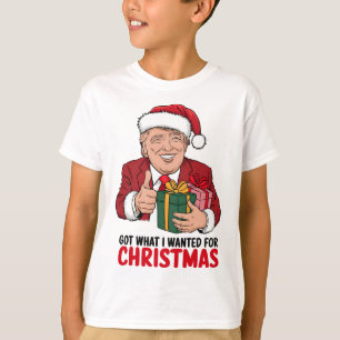 Camiseta Trump Conseguiu O Que Eu Queria No Natal Engraçado