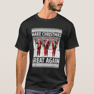 Camiseta Trump Dance Papai Noel faz Excelente de Natal nova