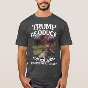 Camiseta Trump Defecando no U-Boot do Capitão DanNM