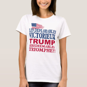 Camiseta Trump Deplorables Win