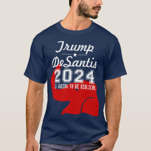 CAMISETA TRUMP DESANTIS 2024 BIBLICAL