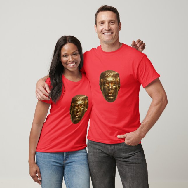 Camiseta Trump Dourado (Unissex)