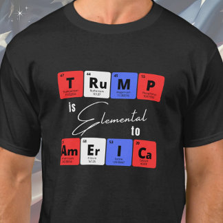 Camiseta Trump é Elementar para a América
