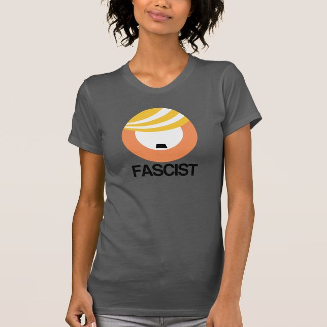 Camiseta Trump é fascista (Frente)