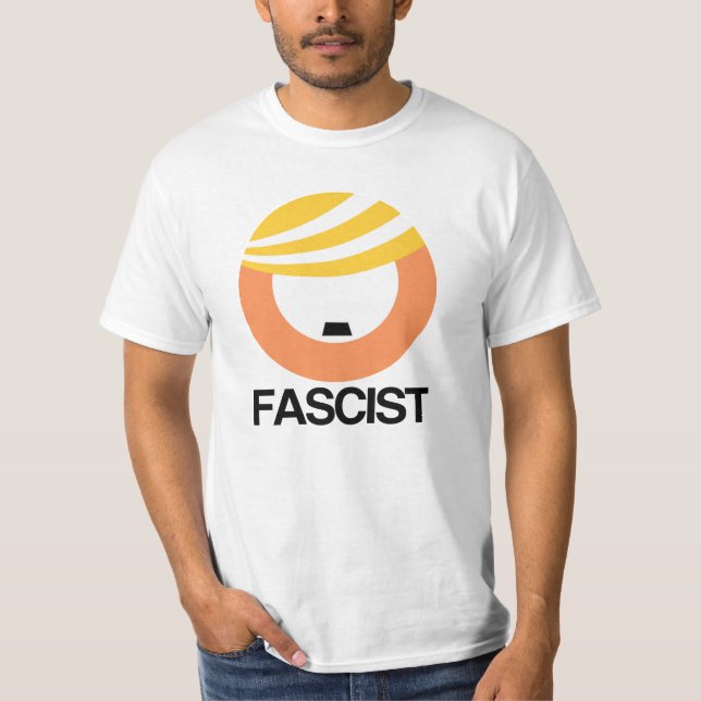Camiseta Trump é fascista (Frente)
