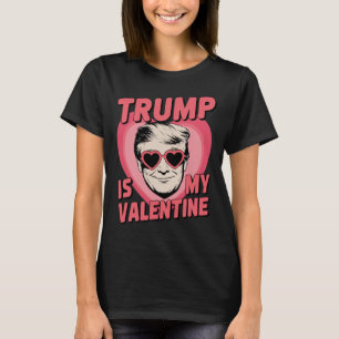 Camiseta Trump É Meu Namorado Dia Dos Namorados Engraçado 1