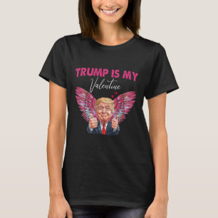 Camiseta Trump É Meu Namorados Angel Trump Namorados Women