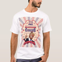 Trump É Um Palhaço - Vintage Circus Poster