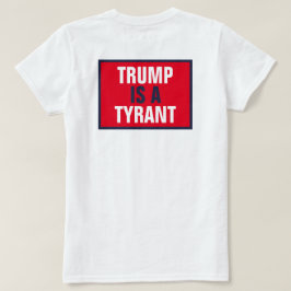 Camiseta Trump é um típico político de GOP apenas de volta