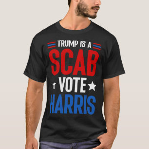 Camiseta Trump É Um Voto De Cabra Harris Kamala Harris Pres