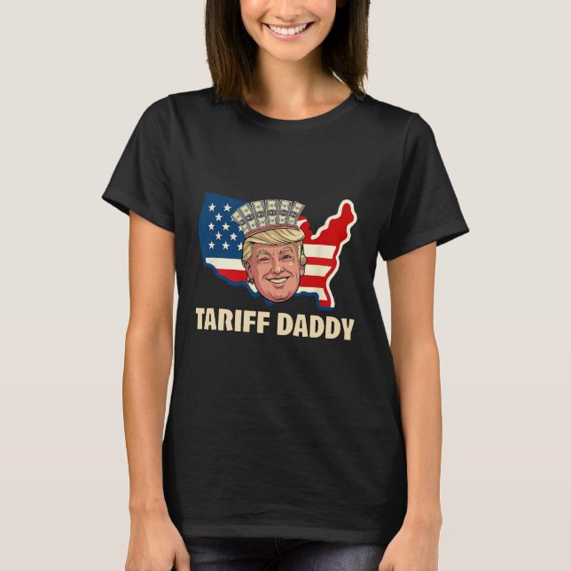 Camiseta Trump Engraçado de Pai (Frente)