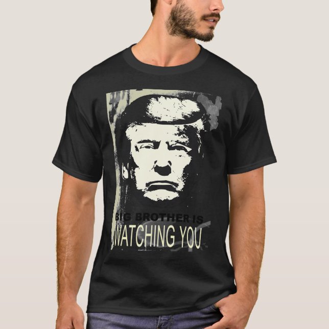 Camiseta Trump Está Te Observando (Frente)