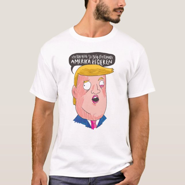 Camiseta Trump Estúpido (Frente)