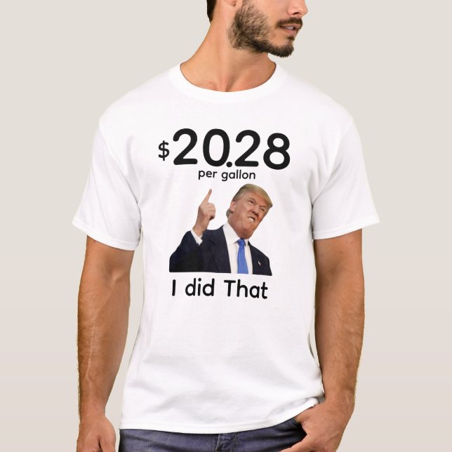 Camiseta Trump Eu Fiz Isso (Frente)