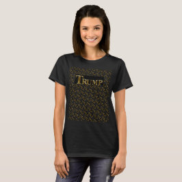 CAMISETA TRUMP EUA  OURO 