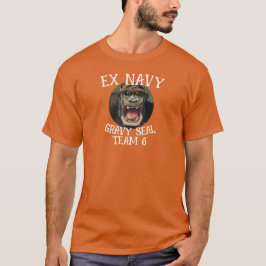 Camiseta Trump Ex Marinha Elefante Foca Livro Reality TV HZ