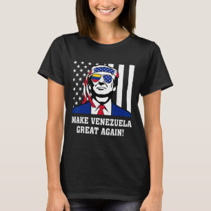 Camiseta Trump Faça a Venezuela Grande Novamente _2