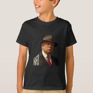 Camiseta Trump Fafo Design Uni-adultos Preto Humor