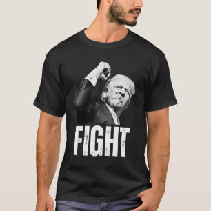 Camiseta Trump Fist Pump Donald Trump Disparando