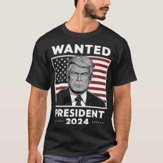 Camiseta Trump Funny Queria O Presidente 2024