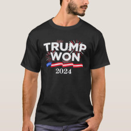 Camiseta Trump Ganhou Novamente Camisa, Eleição De Trump 20