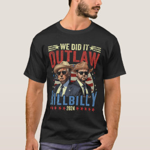 Camiseta Trump Garbyge 47 Presidente Fizemos Isso Fora Da L