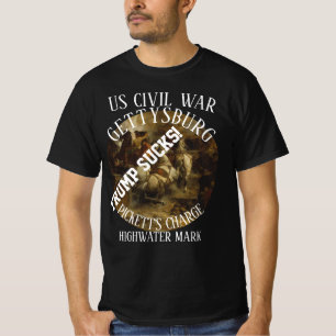 Camiseta Trump GETTYSBURG, DA GUERRA CIVIL DE PICKETT