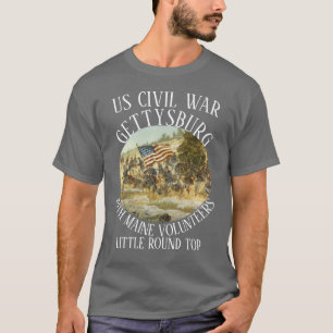 CAMISETA TRUMP GETTYSBURG GUERRA CIVIL DOS EUA 20º MAINEVOL