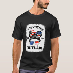 Camiseta Trump Girl Eu Voto A Favor Do Outlaw 2024 Vote Tru