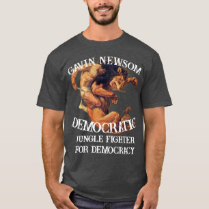 Camiseta Trump Guerra Irã Bombardeio TourWag Cachorro 2026