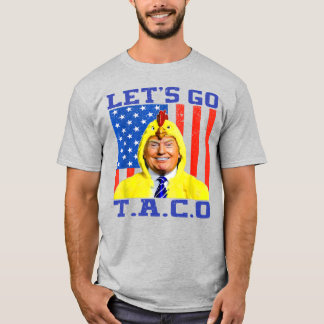 Camiseta Trump Has Taco , vamos lá trump de cigarro