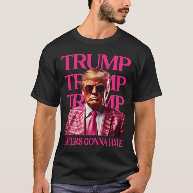 Camiseta Trump Hater Vai Odiar (Frente)
