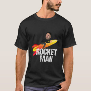 Camiseta Trump Homem-Foguete Kim Jong Un Coreia do Norte En