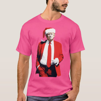 Camiseta Trump In Red Suite As Papais noeis