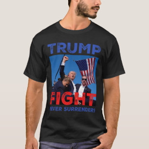 Camiseta Trump Ination Tee Donald Trump Disparando Trate