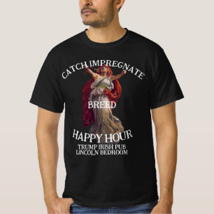 Camiseta Trump Karoline Leavitt Lábios Seios Torneados no F