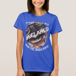 Camiseta Trump Legaliza Fornicação Adultério Vinho Branco