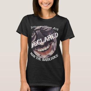 Camiseta Trump Legaliza Fornicação Adultério Vinho Branco