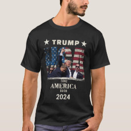 Camiseta Trump leva a América de volta