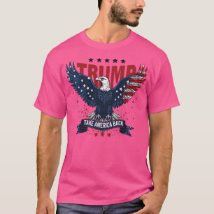 Camiseta Trump leva a América de volta