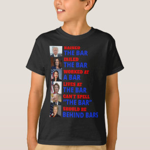 Camiseta Trump Levantou O Bar Que Harris Falhou Com O Bar