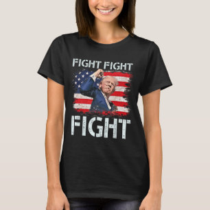 Camiseta Trump Luta Contra Sinais De Pressão Para Os Americ